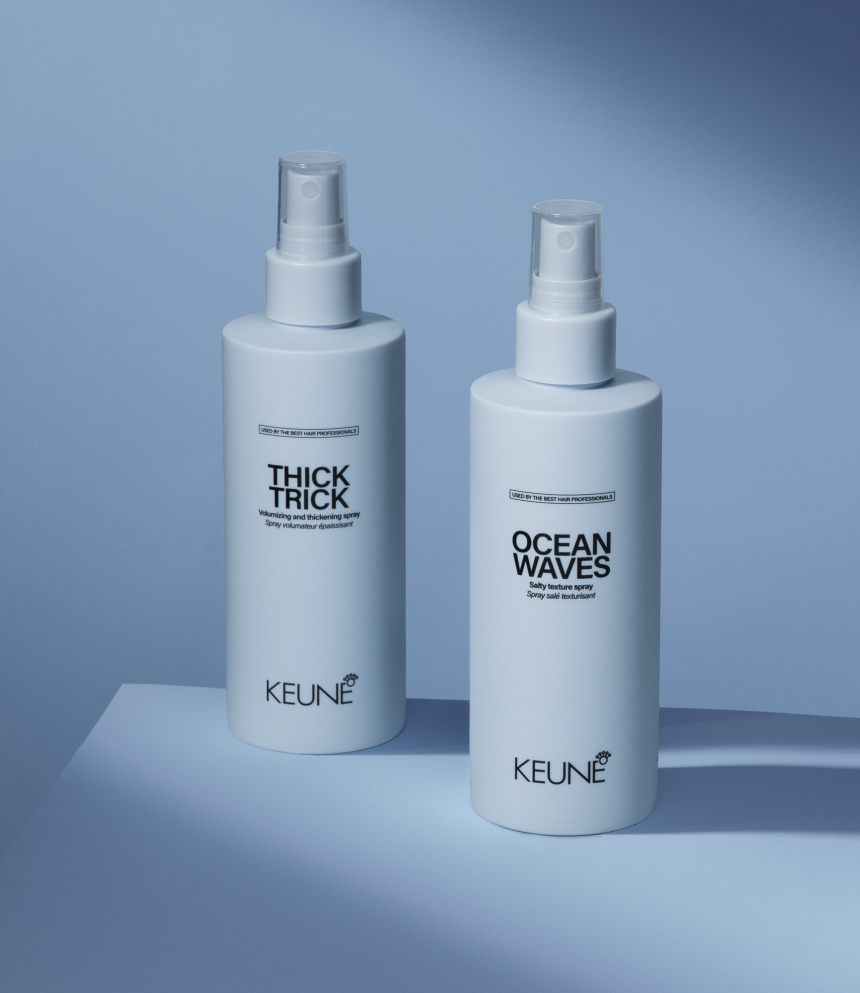 Keune Ocean Waves - Salz-Texturspray: Innovatives Spray für den Strandlook mit Bond-Fuser Technologie und Hitzeschutz.